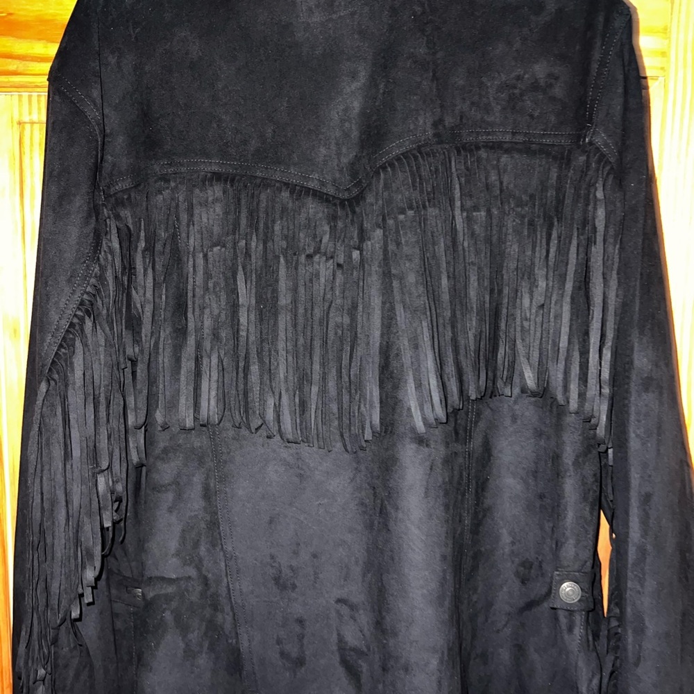 free people vegan suede jacket nwt - Picture 6 of 6